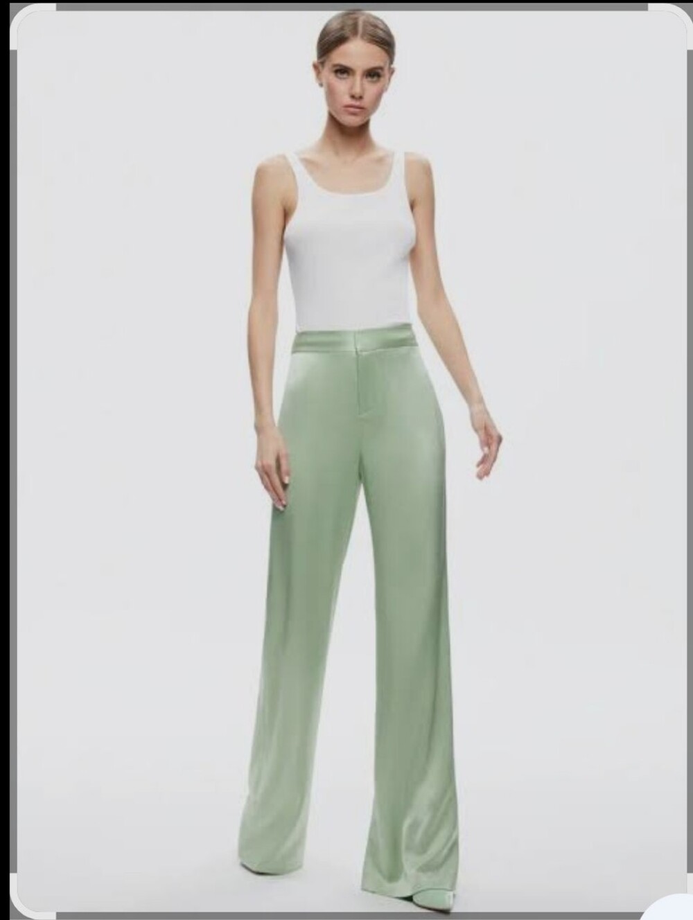 Alice + Olivia Deanna Bootcut High Waisted Pant